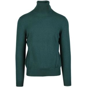 Ballantyne, Heren, Truien, Groen, Maat: XL Kasjmier,