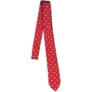 Emporio Armani, Heren, Accessoires, Rood, Maat: ONE Size