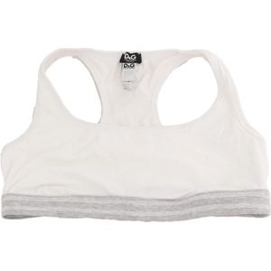 Dolce & Gabbana, Dames, Tops, Wit, Maat: M Katoen,