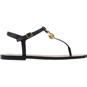 Chloé, Dames, Schoenen, Zwart, Maat: 37 EU Leer,