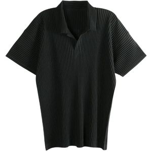 Issey Miyake, Heren, Tops, Zwart, Maat: L Poliester,