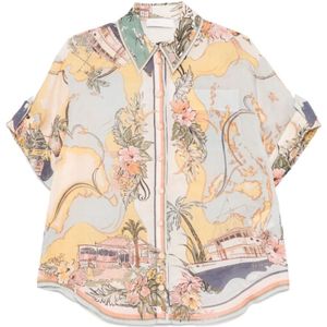 Zimmermann, Dames, Blouses & Shirts, Veelkleurig, Maat: XS