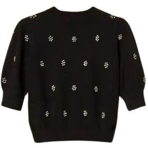 Twinset, Dames, Truien, Zwart, Maat: S