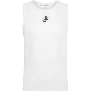 JW Anderson, Dames, Tops, Wit, Maat: XS Katoen,