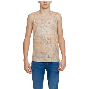 Alviero Martini 1a Classe - Tanktop - Beige - Heren - Model DB T031 6000