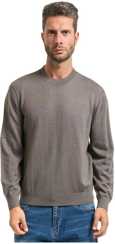 A|X Armani Exchange - XM001878AF11982U8092 - Trui - Koud bruin - Wol en Acryl - Lange Mouwen