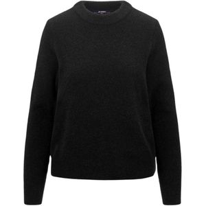 K-Way, Dames, Truien, Zwart, Maat: XS Wol,