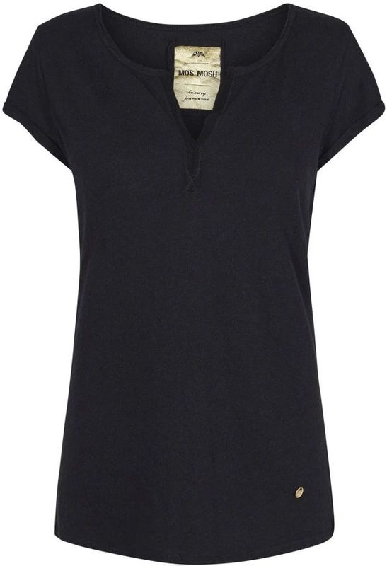 MOS Mosh - Troy Tee Ss - T-shirt - Zwart