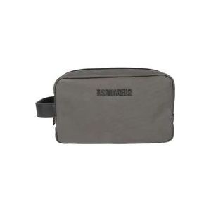 Dsquared2 Donkergrijs/Zwart Urban Beauty Case , Gray , Heren , Maat: ONE Size