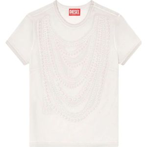 Diesel, Dames, Tops, Grijs, Maat: XS