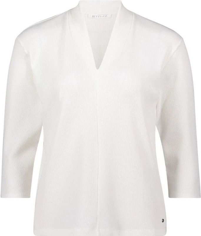 Betty & Co - Casual Shirt - Wit - Overhemden
