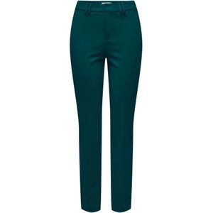 Only, Dames, Broeken, Groen, Maat: XS L32 Poliester,