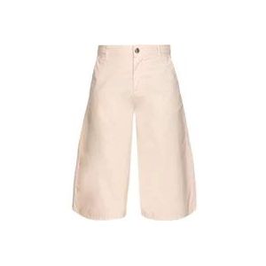 Pinko Hoge Taille Bermuda Shorts , Pink , Dames , Maat: 2XS