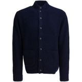 Polo Ralph Lauren - Gebreid Vest - Blauw - Wol-Katoenmix