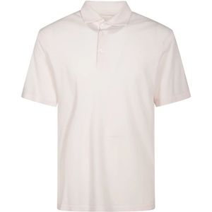 Fedeli, Heren, Tops, Roze, Maat: M Piqué,