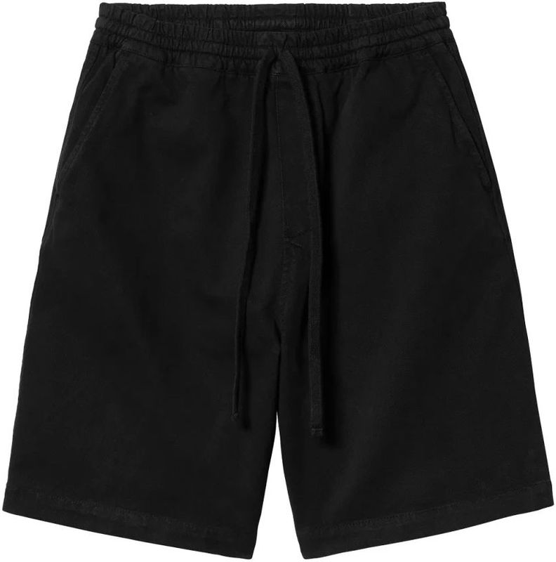 Carhartt Wip - Floyd Shorts - Korte Broeken - Zwart - Katoen