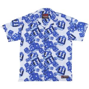 Propaganda, Heren, Overhemden, Blauw, Maat: L Katoen,