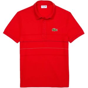 Lacoste, Heren, Tops, Rood, Maat: L Katoen,