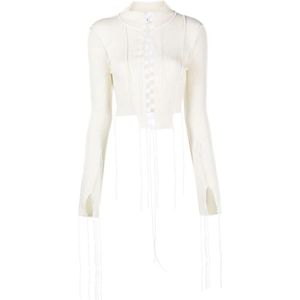 Julfer, Dames, Truien, Beige, Maat: XS