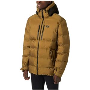 Helly Hansen, Heren, Mantels, Bruin, Maat: XL Leer,