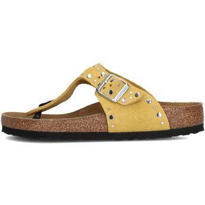 Birkenstock, Dames, Schoenen, Geel, Maat: 36 EU