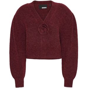 Rotate Birger Christensen, Dames, Truien, Rood, Maat: M Wol,