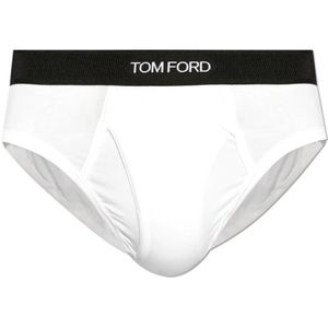 Tom Ford, Heren, Ondergoed, Wit, Maat: S Katoen,