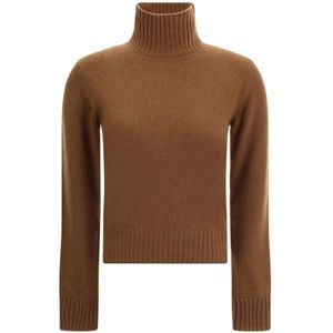 Ami Paris, Dames, Truien, Bruin, Maat: M Wol,