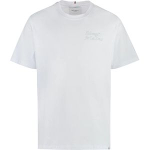 Les Deux, Heren, Tops, Wit, Maat: XL Katoen,