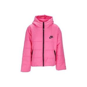 Nike Therma Fit Repel Hooded Jacket voor dames , Pink , Dames , Maat: XS