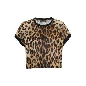 Balmain T-Hemden , Brown , Dames , Maat: M