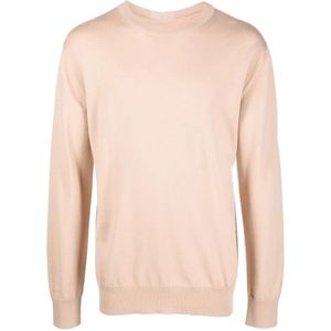 Jil Sander, Heren, Truien, Beige, Maat: S Wol,