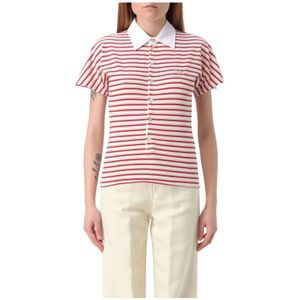 Golden Goose, Dames, Tops, Beige, Maat: S