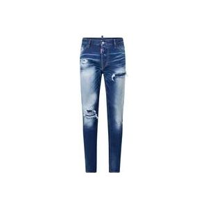 Dsquared2 Veelzijdige Skinny Jeans , Blue , Heren , Maat: S