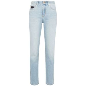 Just Cavalli, Dames, Jeans, Blauw, Maat: W25 Denim,