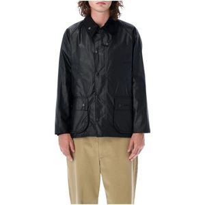 Barbour, Heren, Jassen, Zwart, Maat: XS Katoen,