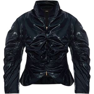 Cult Gaia, Dames, Jassen, Blauw, Maat: M Leer,