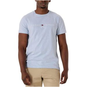 Tommy Hilfiger - Heren S/S T-shirt - Zwart - Katoen