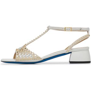 Loriblu, Dames, Schoenen, Wit, Maat: 36 EU Leer,