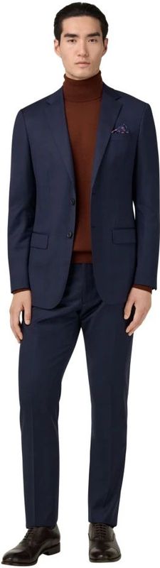 Boggi Milano - Pak - Navy - Prince of Wales - Slim Fit