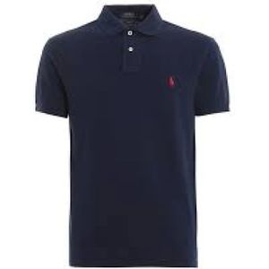 Polo Ralph Lauren, Heren, Tops, Blauw, Maat: 2XL Katoen,