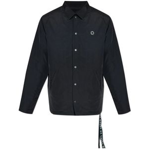 Kenzo, Heren, Jassen, Zwart, Maat: S