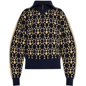 The Upside, Dames, Sweatshirts & Hoodies, Blauw, Maat: XS Katoen,