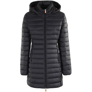 Save The Duck, Dames, Mantels, Zwart, Maat: XL Nylon,
