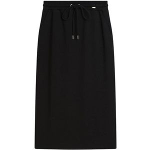 Cinque - Midi Rok - Wit - 82% Polyester, 14% Viscose, 4% Elastaan