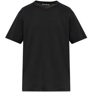 Acne Studios, Heren, Tops, Zwart, Maat: XS