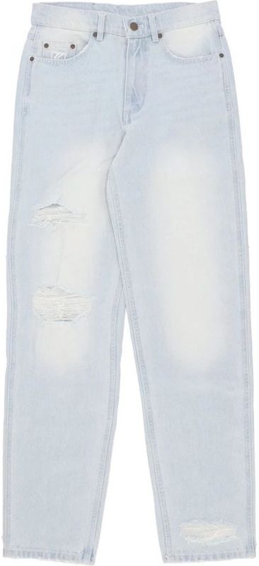 Karl Kani - Versleten Baggy Denim Jeans - Lichtblauw - Heren