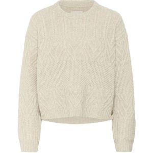 Part Two, Dames, Truien, Beige, Maat: M Wol,