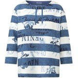 Rabe, Dames, Sweatshirts & Hoodies, Blauw, Maat: L Denim,