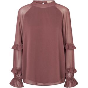 RUE de Femme, Dames, Blouses & Shirts, Roze, Maat: XS Poliester,